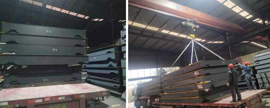 3.4*21m SCS-150T数字式电子汽车衡技术参数：
